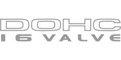 DOHC 16 Valve Decal